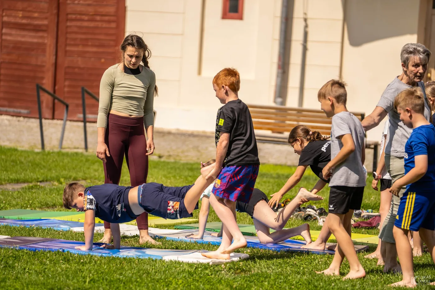 Akrobatický workshop pro školy
